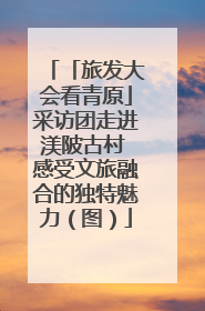 「旅发大会看青原」采访团走进渼陂古村 感受文旅融合的独特魅力（图）
