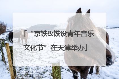 “京铁&铁设青年音乐文化节”在天津举办
