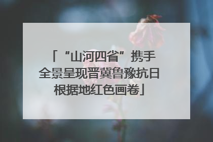 “山河四省”携手 全景呈现晋冀鲁豫抗日根据地红色画卷