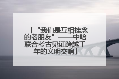“我们是互相挂念的老朋友”——中哈联合考古见证跨越千年的文明交响