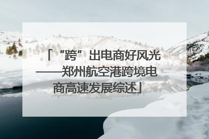 “跨”出电商好风光——郑州航空港跨境电商高速发展综述