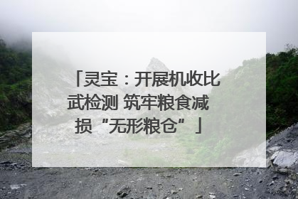 灵宝：开展机收比武检测 筑牢粮食减损“无形粮仓”