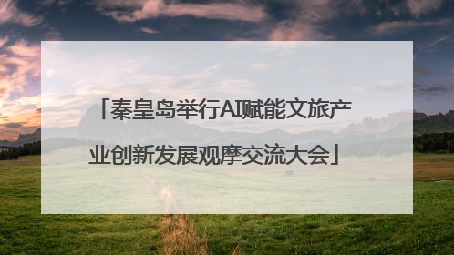 秦皇岛举行AI赋能文旅产业创新发展观摩交流大会