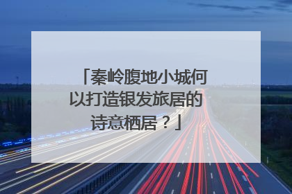 秦岭腹地小城何以打造银发旅居的诗意栖居？