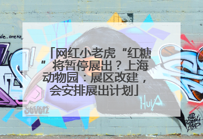 网红小老虎“红糖”将暂停展出？上海动物园：展区改建，会安排展出计划