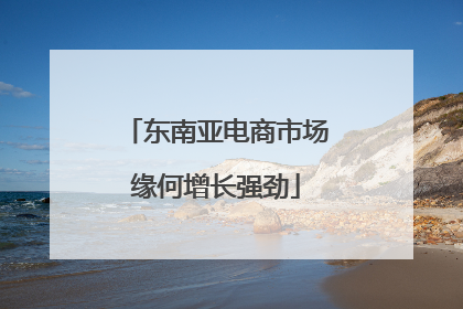 东南亚电商市场缘何增长强劲