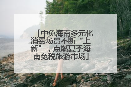 中免海南多元化消费场景不断“上新”，点燃夏季海南免税旅游市场