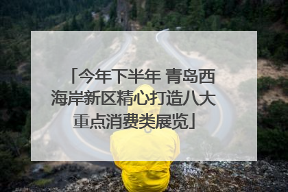 今年下半年 青岛西海岸新区精心打造八大重点消费类展览