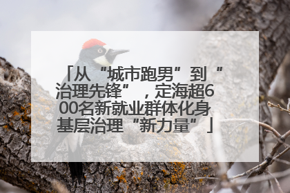 从“城市跑男”到“治理先锋”，定海超600名新就业群体化身基层治理“新力量”