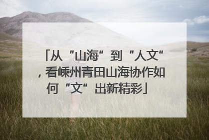 从“山海”到“人文”，看嵊州青田山海协作如何“文”出新精彩