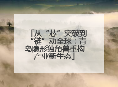 从“芯”突破到“链”动全球：青岛隐形独角兽重构产业新生态