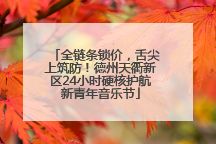 全链条锁价，舌尖上筑防！德州天衢新区24小时硬核护航新青年音乐节