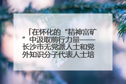 在怀化的“精神富矿”中汲取前行力量——长沙市无党派人士和党外知识分子代表人士培训班在怀化圆满举办