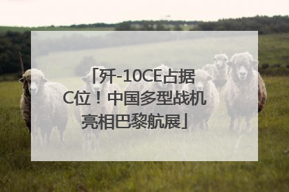 歼-10CE占据C位！中国多型战机亮相巴黎航展