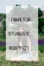 榆林文旅书写城市文明新华章