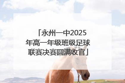 永州一中2025年高一年级班级足球联赛决赛圆满收官