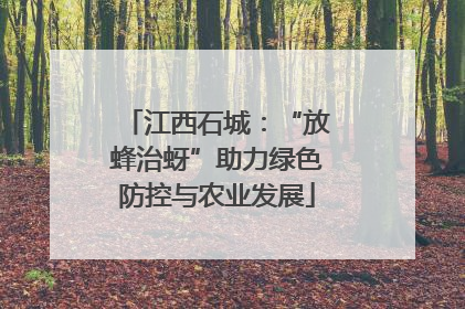 江西石城：“放蜂治蚜”助力绿色防控与农业发展