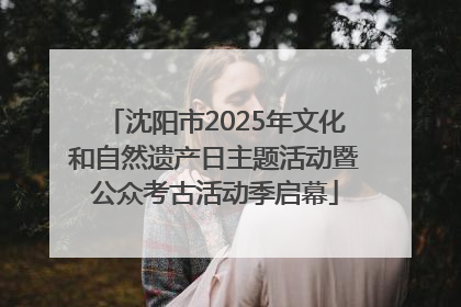 沈阳市2025年文化和自然遗产日主题活动暨公众考古活动季启幕