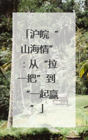 沪皖“山海情”：从“拉一把”到“一起赢”