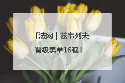 法网｜兹韦列夫晋级男单16强