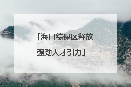 海口综保区释放强劲人才引力