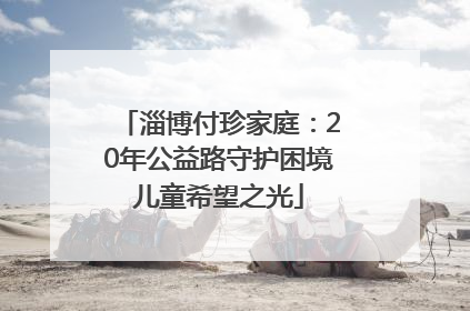 淄博付珍家庭：20年公益路守护困境儿童希望之光