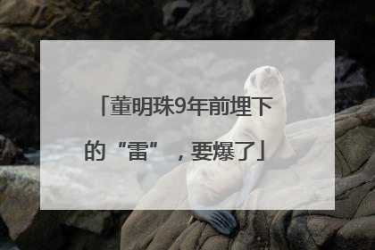 董明珠9年前埋下的“雷”,要爆了