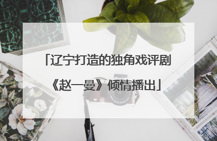 辽宁打造的独角戏评剧《赵一曼》倾情播出