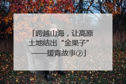 跨越山海，让高原土地结出“金果子”——援青故事②