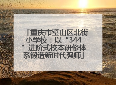 重庆市璧山区北街小学校：以“344”进阶式校本研修体系锻造新时代强师