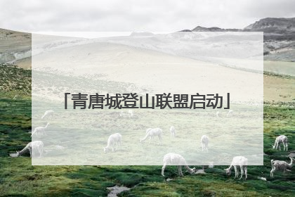 青唐城登山联盟启动