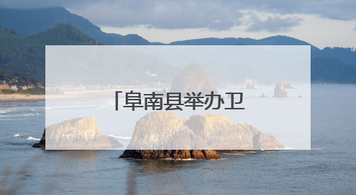 阜南县举办卫生健康系统好人表彰宣讲会