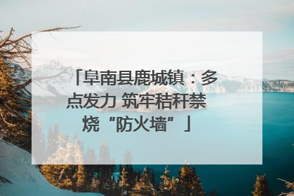 阜南县鹿城镇：多点发力 筑牢秸秆禁烧“防火墙”