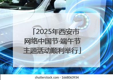 2025年西安市网络中国节·端午节主题活动顺利举行