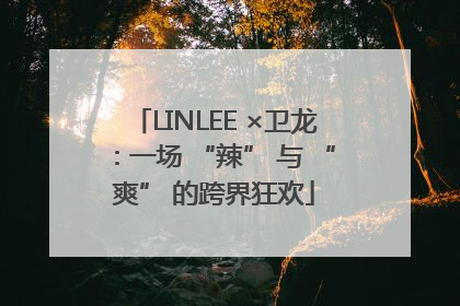 LINLEE ×卫龙：一场 “辣” 与 “爽” 的跨界狂欢