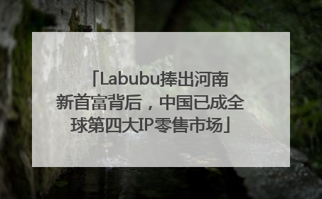 Labubu捧出河南新首富背后，中国已成全球第四大IP零售市场